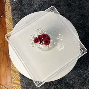 Clear Serving Tray